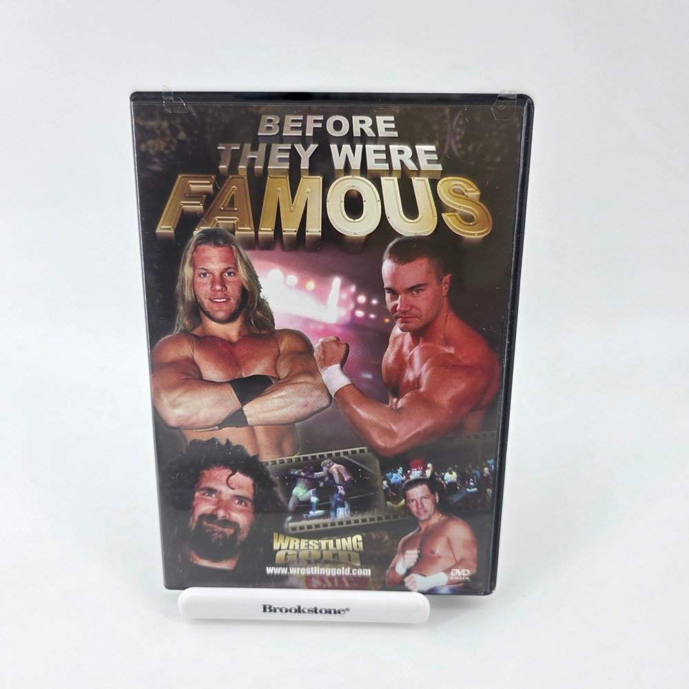 Wrestling Gold Before They Were Famous DVD 2002 Chris Jericho Mick Foley Kane
